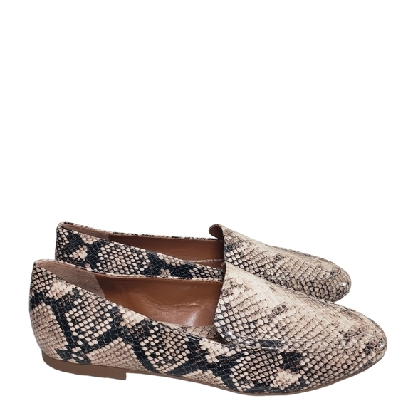 Caslon Snake Print Slip-on Closed Toe Flats Sz 7M - Picture 3 of 8